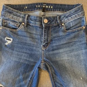 White House Black Market Distressed Jeans